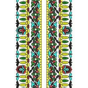 Neck Embroidery Design 21018