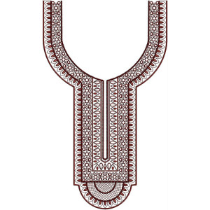 Punjabi Phulkari Neck Embroidery Designs 21159