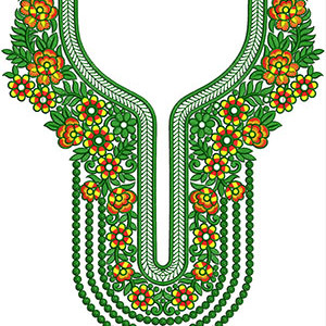 TANGO TUNIC WITH EMBROIDERY NECKLINE 21180