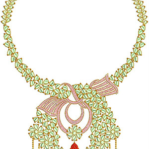 Ornaments Embroidery Design 21781