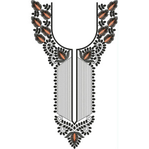 Antique Dresses Salwar Kameez Neck Embroidery Design 21903