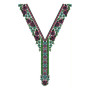 V Neck Embroidery Design 21946