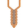 Nigeria Attire Neck Embroidery Design 21971