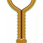 New Neck Embroidery Design 22118