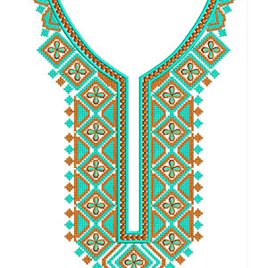 African Agbada Embroidery Design