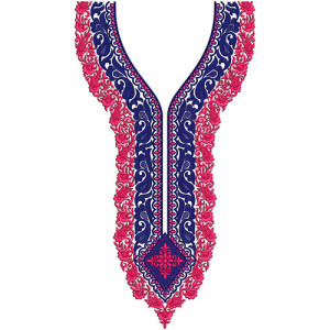 Hungarian Folk Embroidery Design 22239