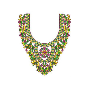 2014 Latest Fashion Cording Embroidery Design