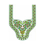 Cording Neck Yoke Gala Embroidery Design