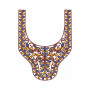 Takchita Embroidery Design Neck Yoke Gala