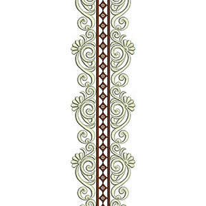 Beautiful and Creative Front Neck Embroidery Design 22847