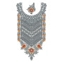 Netherland Neck Embroidery Design 22860