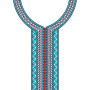 Elegant Neck Embroidery Design 22867
