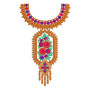 Nigerian Neck Embroidery Design 22951