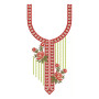Stylish Neck Embroidery Design 23056