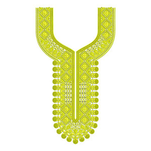 Latest Neck Line Embroidery Design 23132