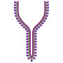 Neck Yoke Gala Embroidery Design 23138