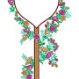 Nigeria Neck Embroidery Design 23237