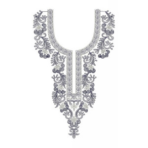 Mexican Neck Embroidery Design 23262