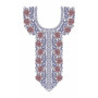 Lovely Dress Neck Embroidery Design 23266
