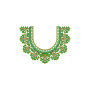 Algeria Neck Embroidery Design 23341