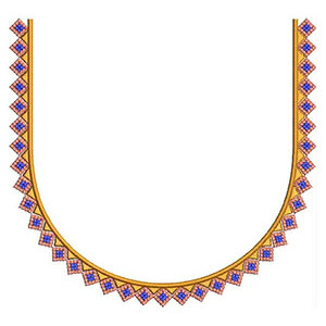 Simple Neckline Design 23342