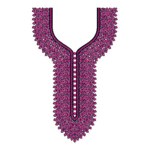 Nighty Neck Embroidery Designs