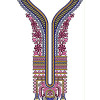 Virtuous Neck Embroidery Design