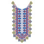 Aesthetic Neck Embroidery Design