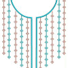 Winsome Neck Design Embroidery