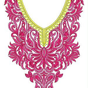 Djellaba Embroidery Design Moroccan Embroidery