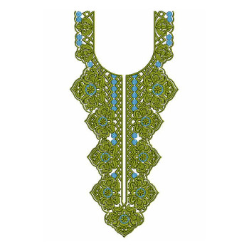 Neck Embroidery Design
