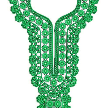 Neck Embroidery Design