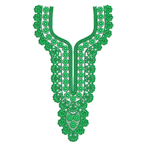 Neck Embroidery Design