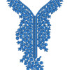 The Berry Cascade Neck Embroidery Design