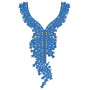 The Berry Cascade Neck Embroidery Design