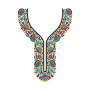 Beautiful Flower Neck Embroidery Design
