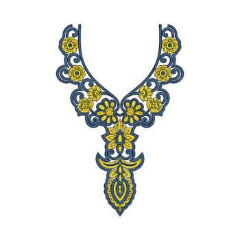 Cloak Clothing Designer Embroidery Design