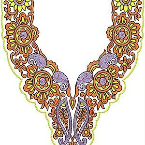 Moroccan Takchita Embroidery Design