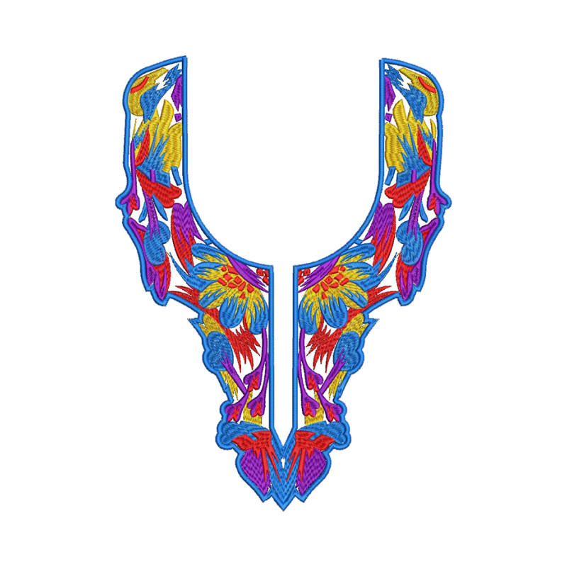 Norwegian Clothing Fashion Embroidery Design