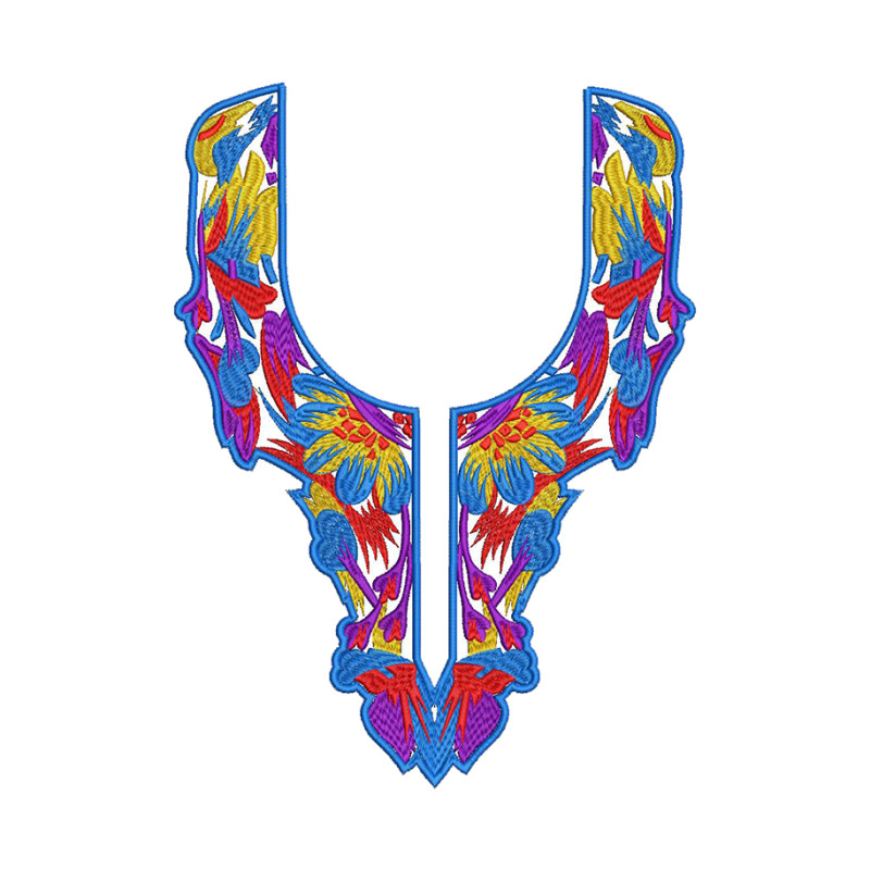 Norwegian Clothing Fashion Embroidery Design