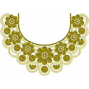New Neck Embroidery Design 30081