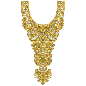 New Neck Embroidery Design 30088