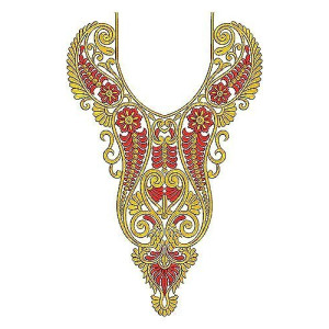 Traditional Bride Jalabiya Embroidery Design