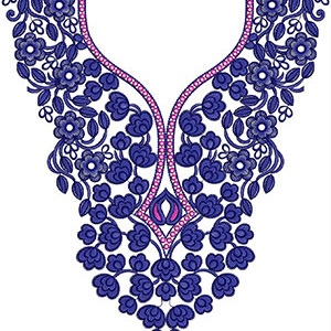 New Neck Embroidery Design 30147