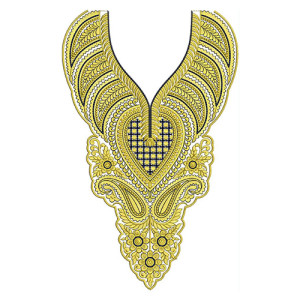 New Neck Embroidery Design 30158