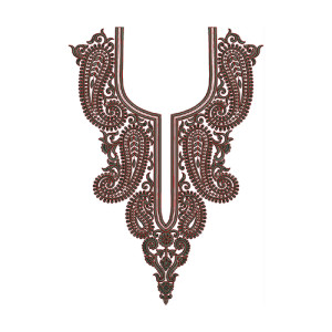 New Neck Embroidery Design 30252