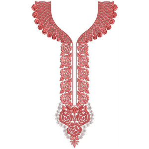New Neck Embroidery Design 30286