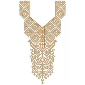 New Neck Embroidery Design 30287