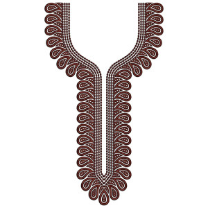 New Neck Embroidery Design 30300