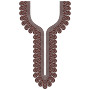 New Neck Embroidery Design 30300